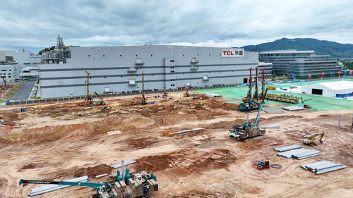 全球首條高世代印刷OLED產線在廣州高新區開工建設，建筑勞務分包助力項目高效推進